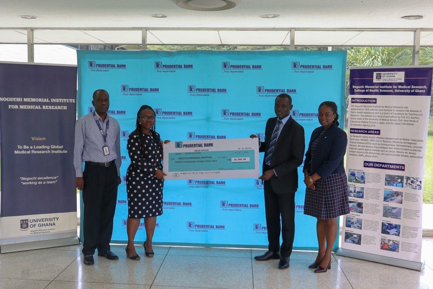 Prudential Bank supports NMIMR annual ARM