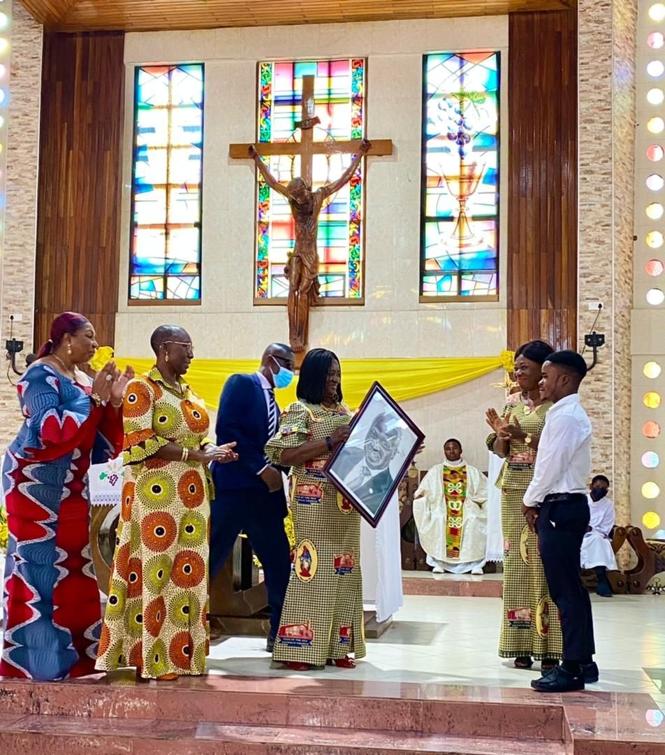 Prof Naana Jane represents John Mahama at 35th anniversary of Star of the Sea Catholic Church