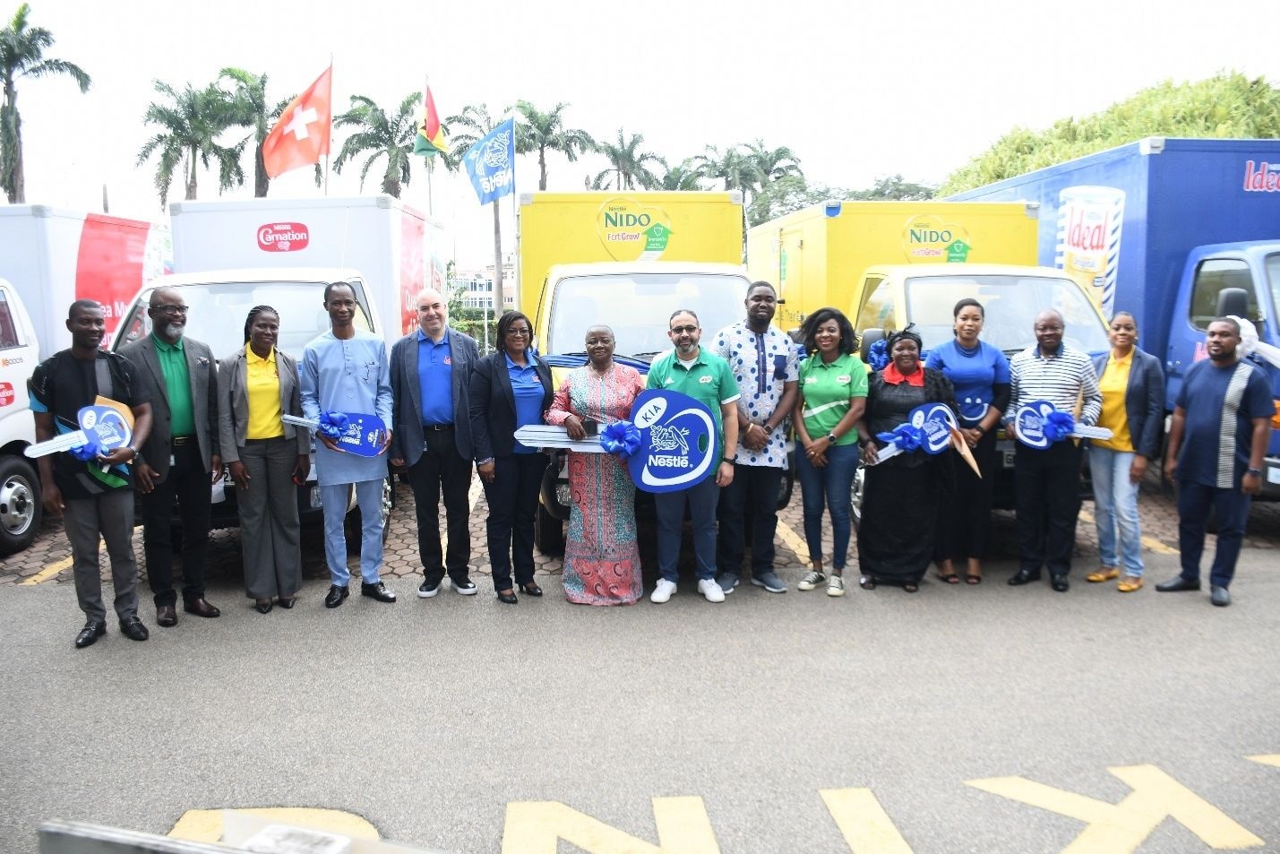 Nestle awards top five distributors with vehicles