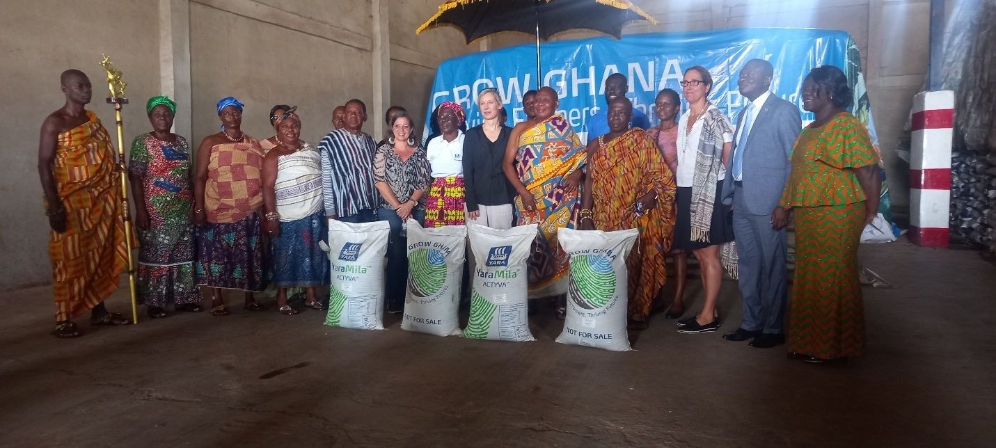 YARA, partners provide US$20m free fertiliser to farmers
