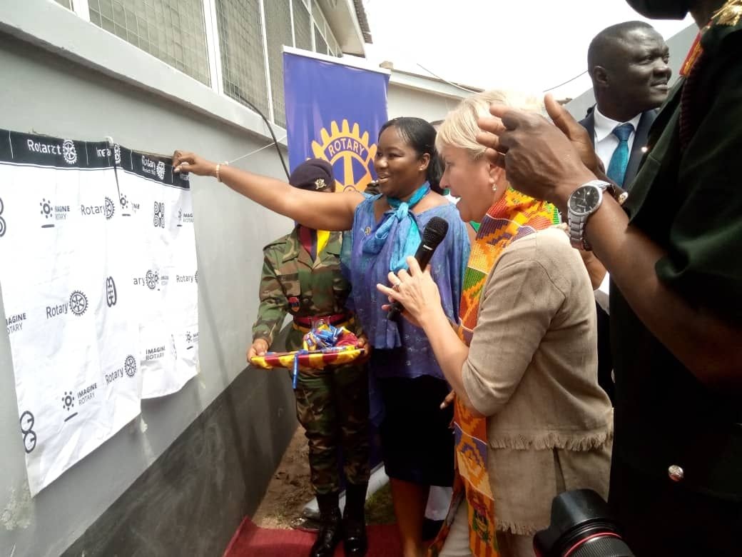Rotary Club Accra-Airport Branch adopts refurbished 37 Military Hospital Children’s Ward
