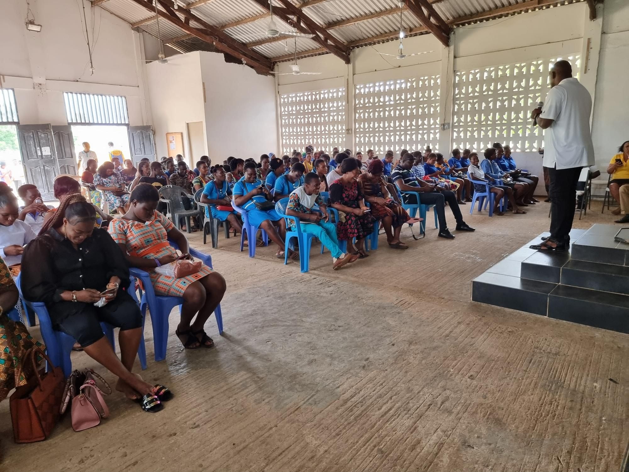 MTN holds community engagements to sensitize customers to register with Ghanacard