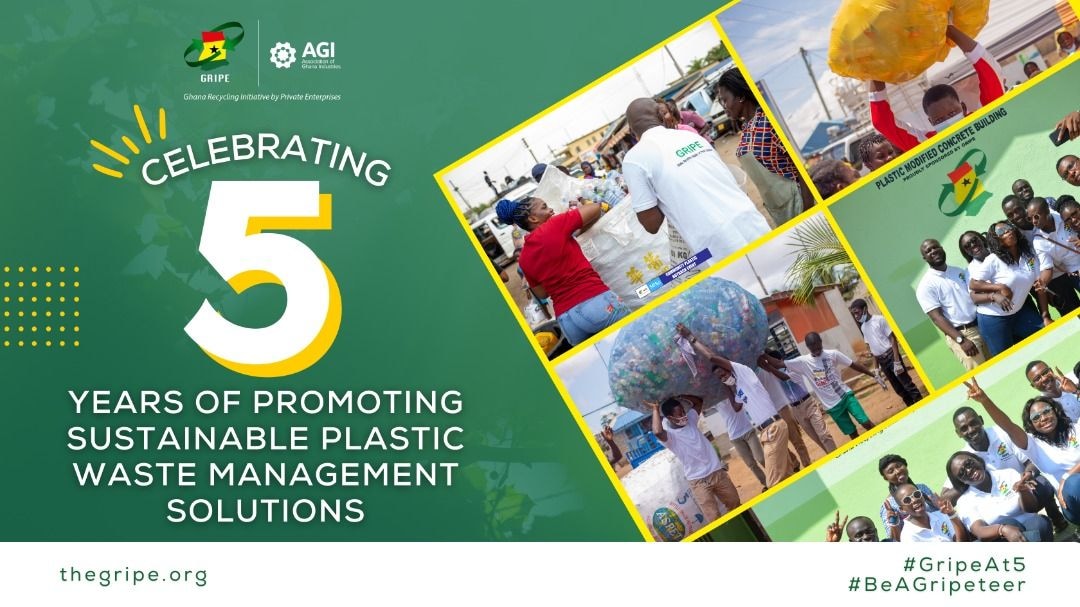 GRIPE to celebrate 5 years of promoting sustainable plastic waste management