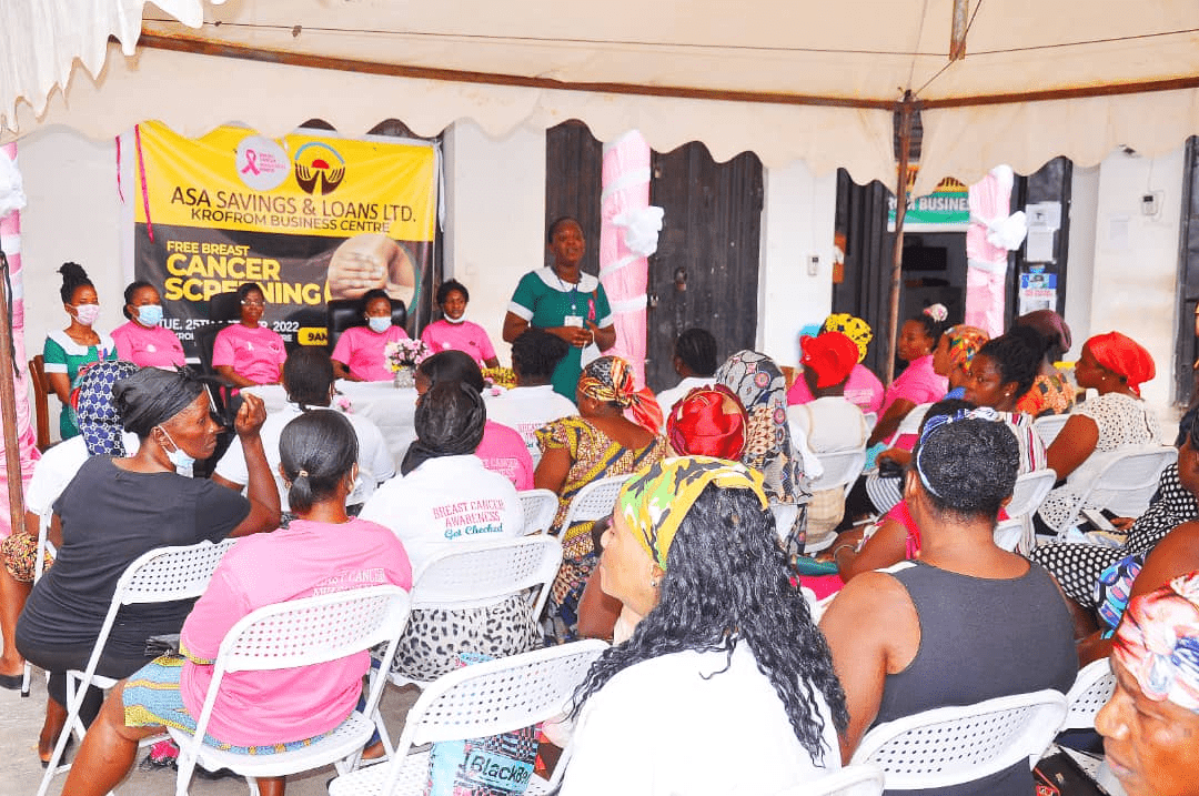 ASA Savings and Loans support education on breast care