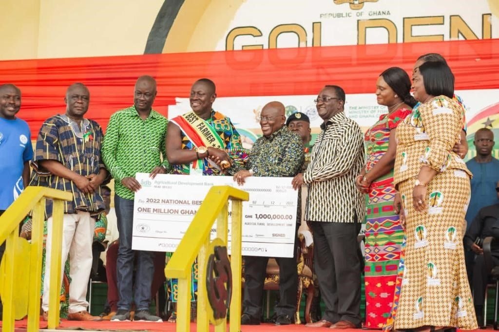Nana Yaw Sarpong Siriboe adjudged 2022 Overall National Best Farmer