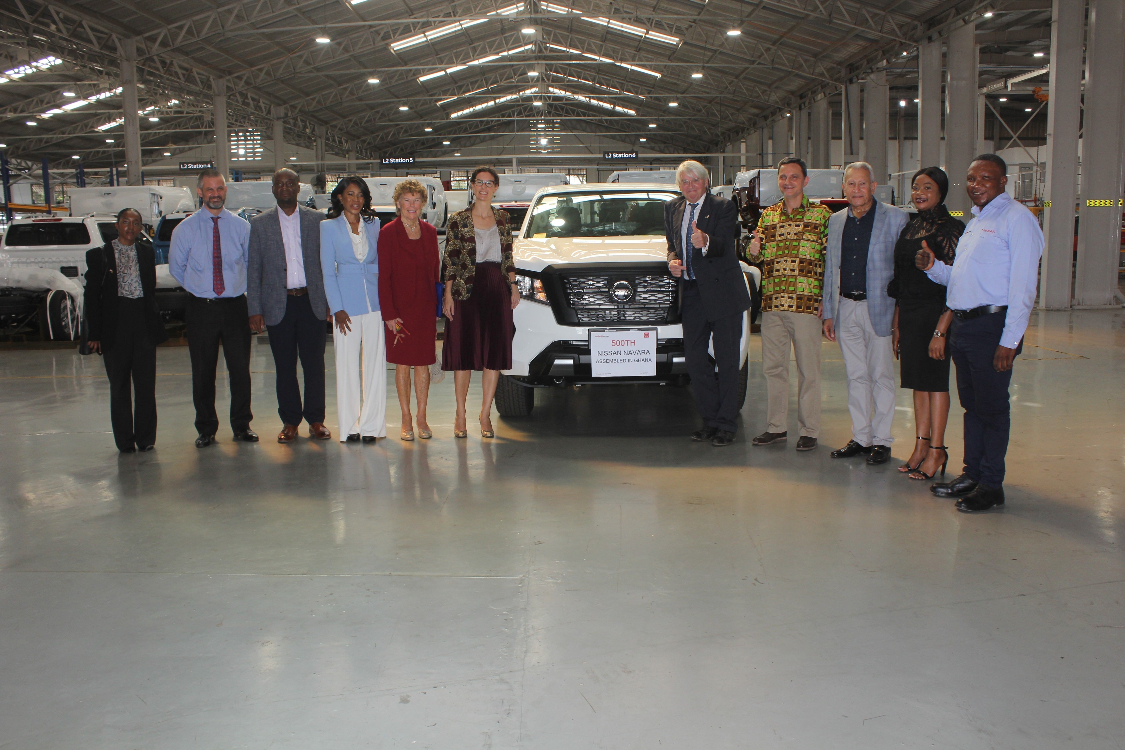 Motoring with Bob Roco Romeo: British delegation visits Japan Motors Vehicle Assembly Plant
