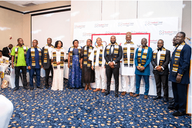 SSTN Ghana inducts new executives and graduates into membership