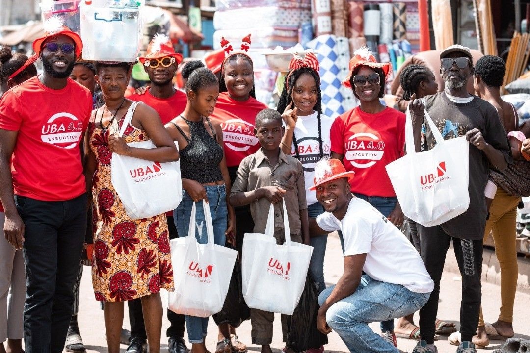 UBA food bank initiative puts smiles on faces