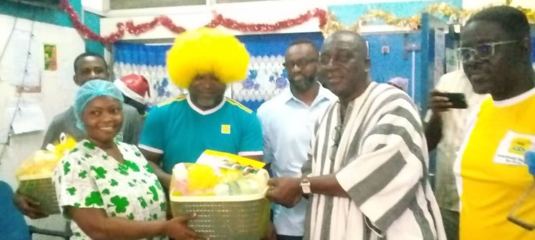 MTN distribute hampers to nursing mothers at Effia Nkwanta and Essikado Hospitals