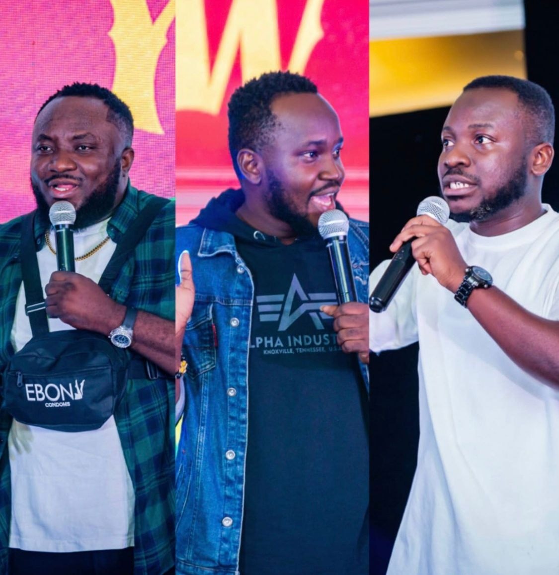 DKB and colleagues thrilled patrons at ‘New Year Comedy Night’