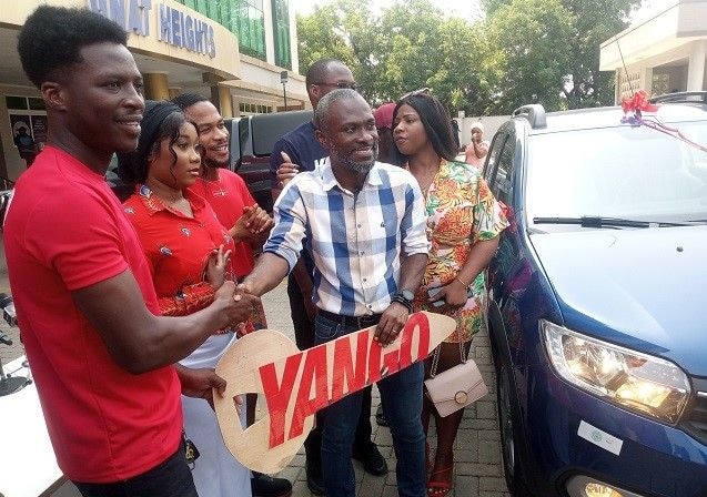 Motoring with Bob Roco Romeo: Yango hands over brand-new car to winner of its driver loyalty contest