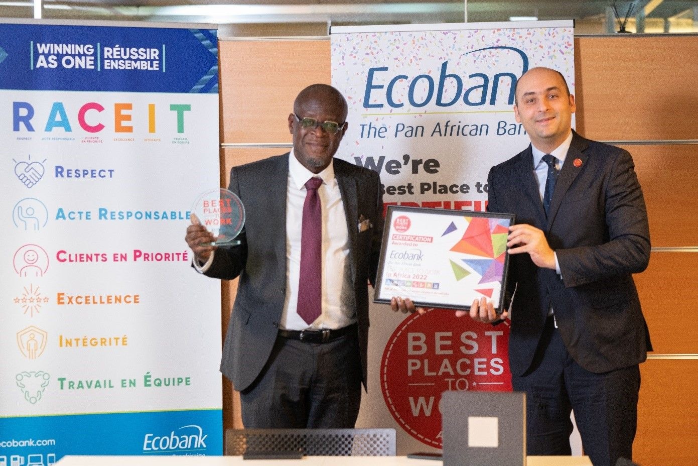 Ecobank gets ‘Best Place to Work in Africa’ certification