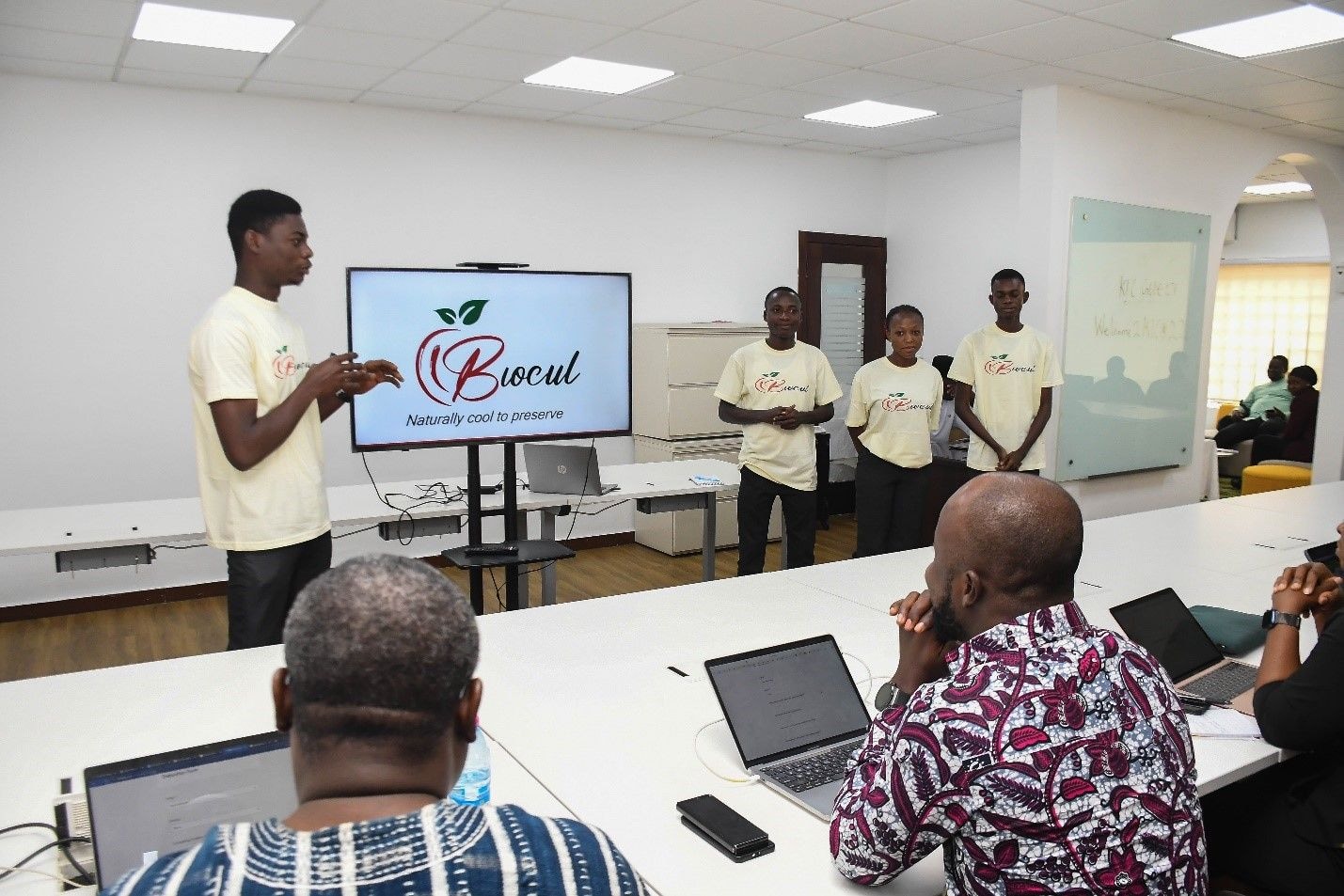 Kosmos Innovation Centre holds first pitching session