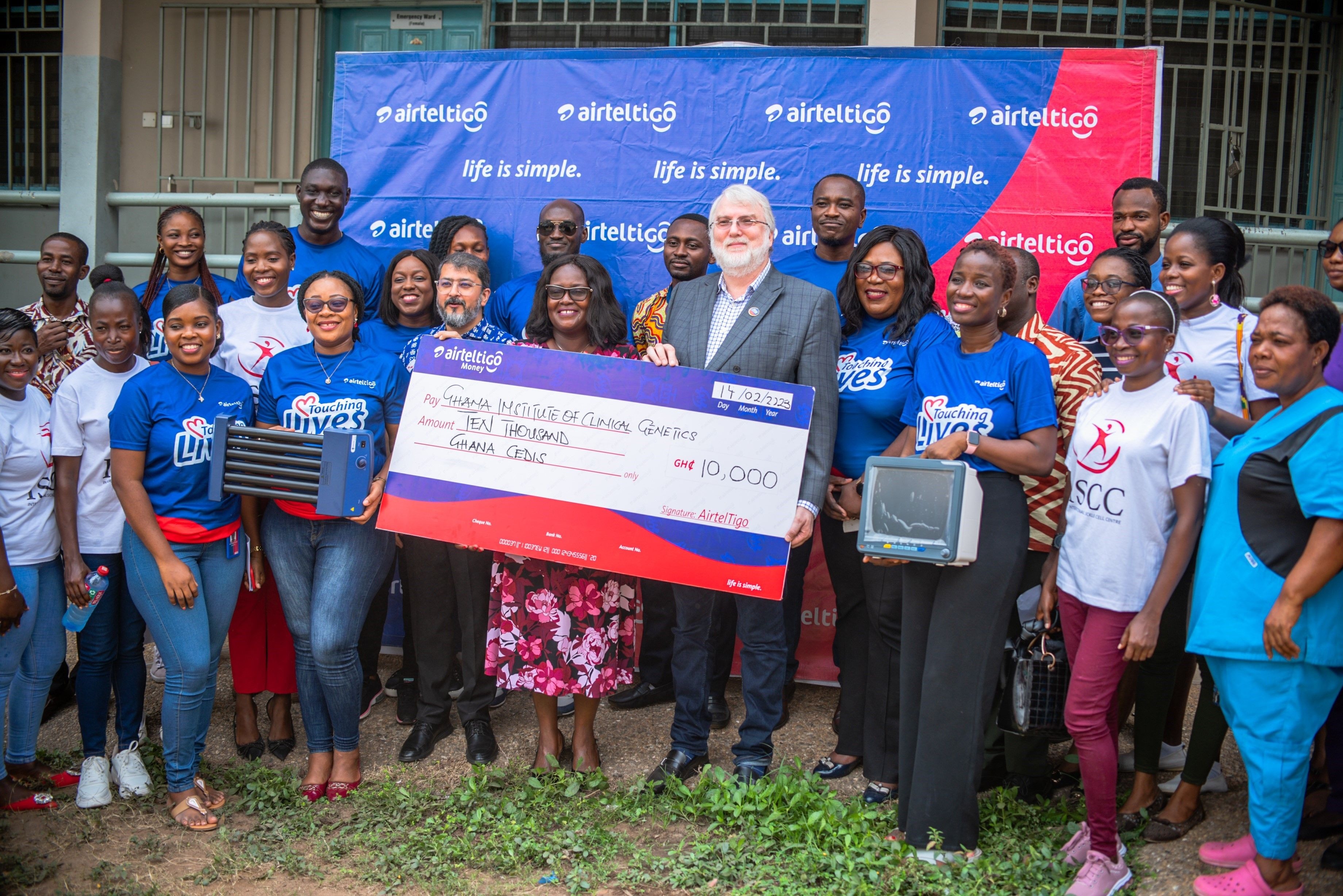 AirtelTigo donates medical equipment to Korle Bu Teaching Hospital