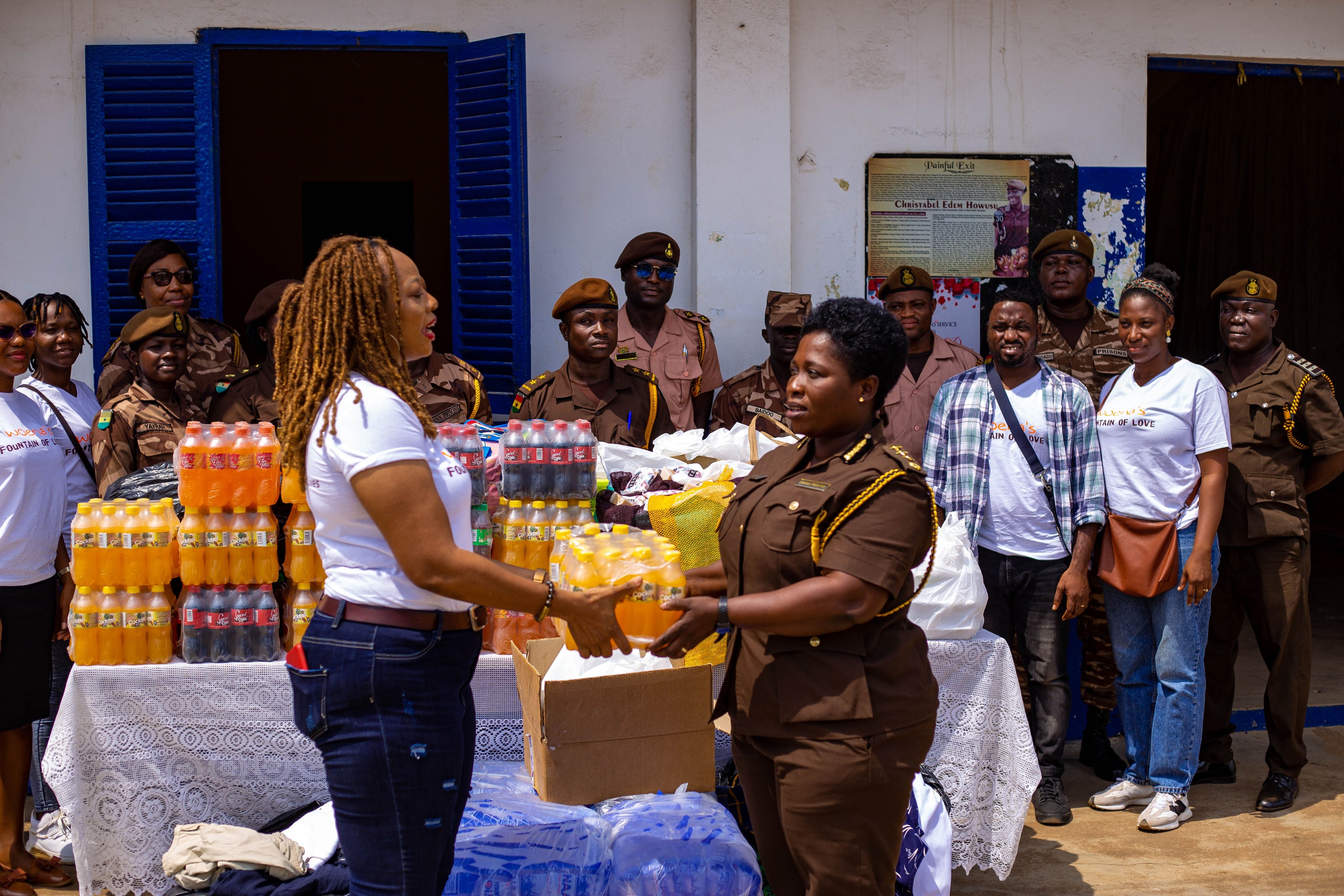 BeautyPreneur donates to Senior Correctional Centre to mark birthday celebration