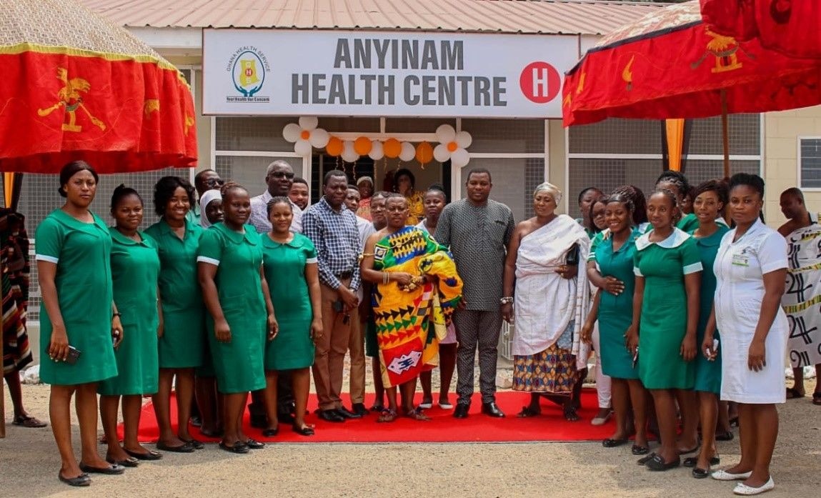 AGA hands over refurbished Anyinam Clinic to Ghana Health Service