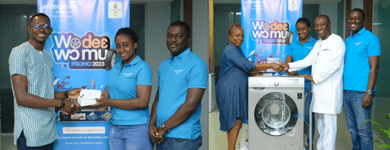 Enterprise Insurance rewards first 5 winners of the Wodi3 W) Mu Motor Promotion