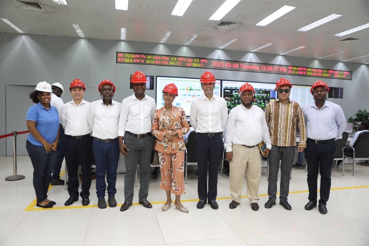 South Africa High Commissioner visits Sunon Asogli Power Plant