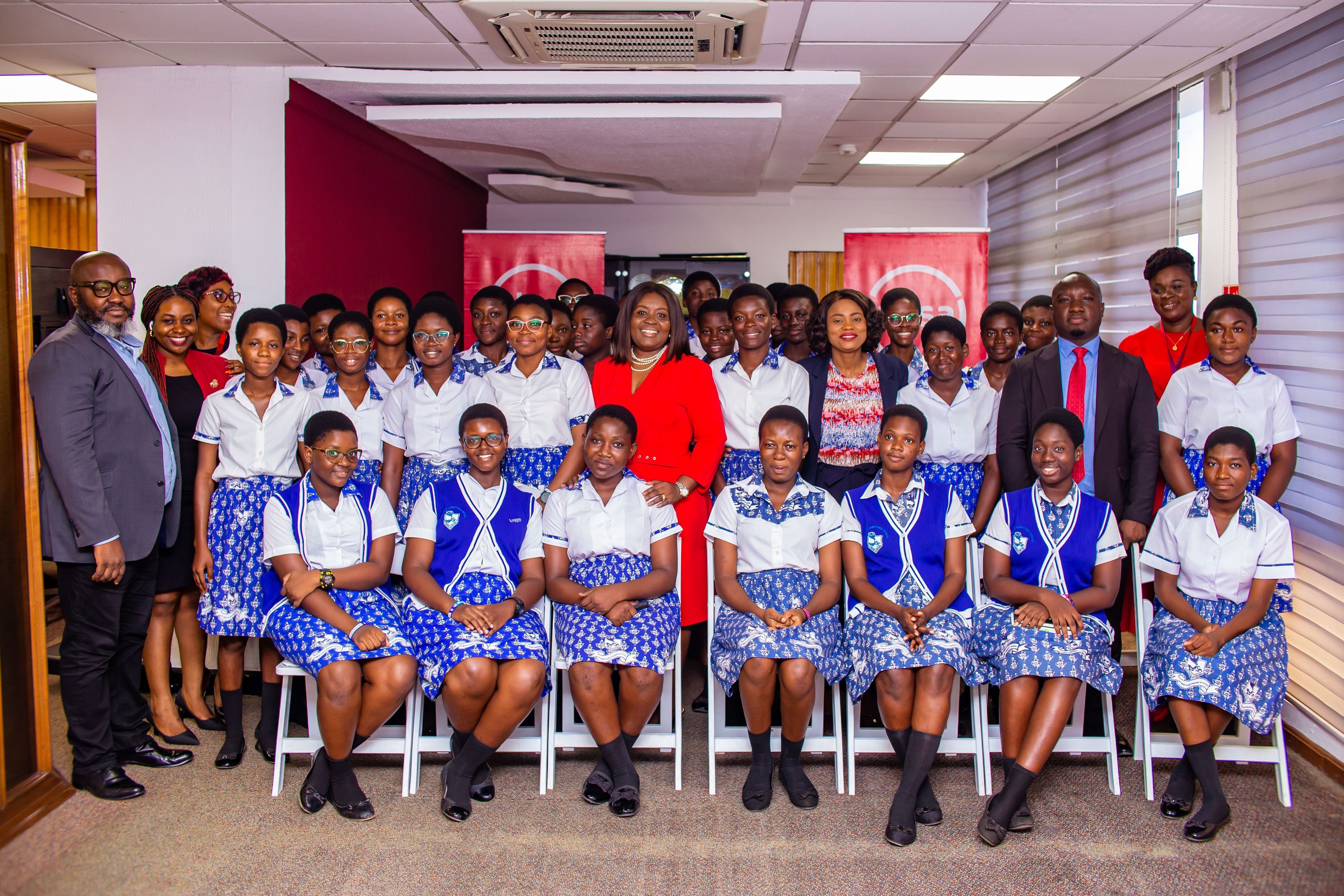 St. Mary’s students ‘job shadow’ at Absa Bank