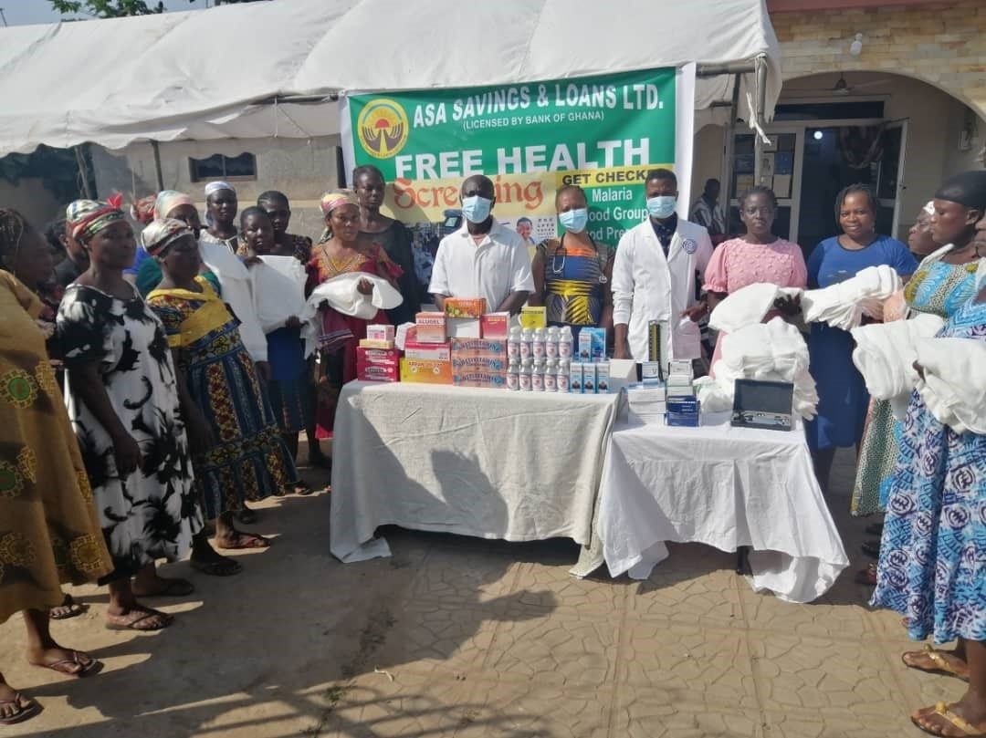 Kpone, Teshie-Nungua Business Centres of ASA organise free medical screening