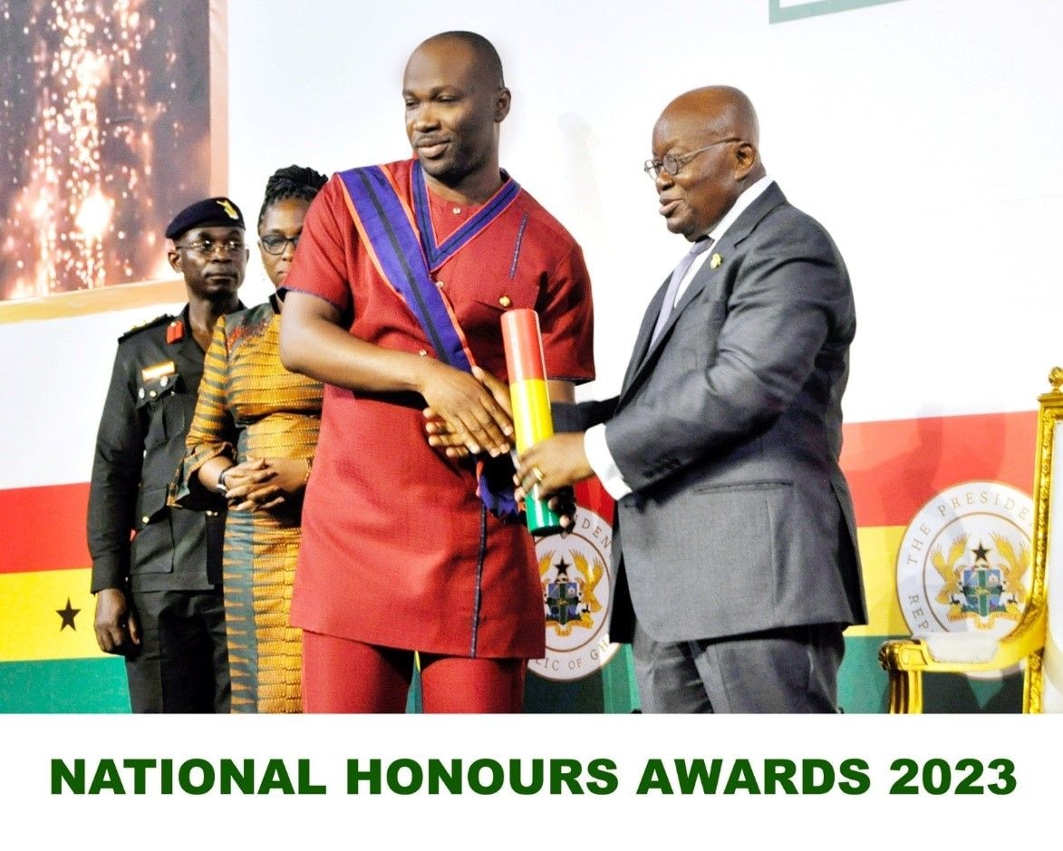 Kasapreko, Group Chairman receive Presidential Honour