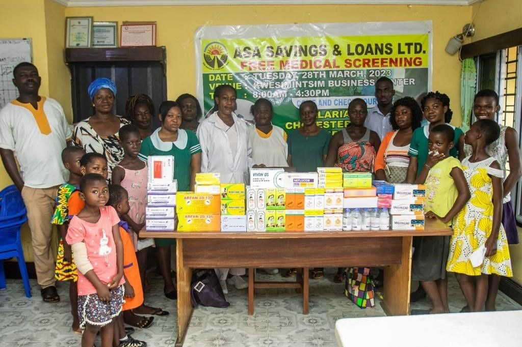 ASA Savings and Loans organizes free health screening