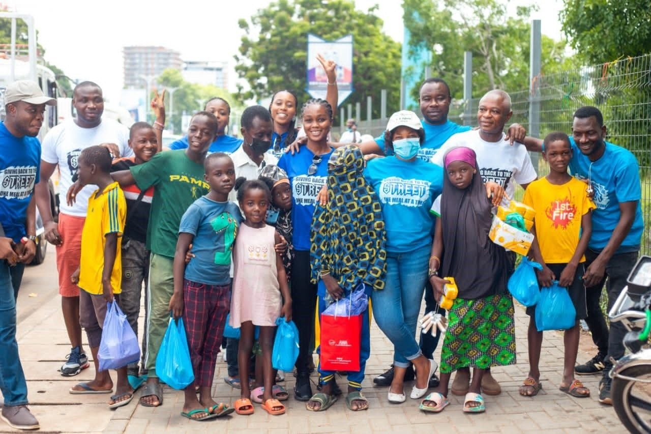 CONSHIP feeds 1,000 children in Accra