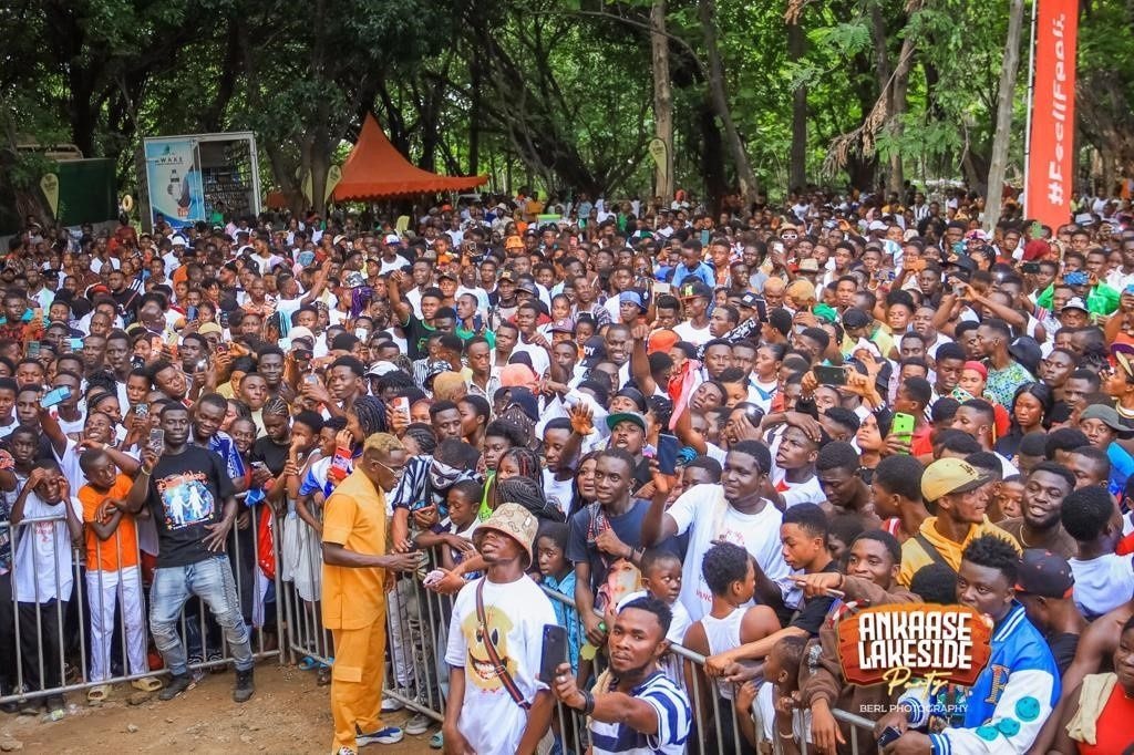 Hundreds throng YFM’s Ankaase Lakeside Party