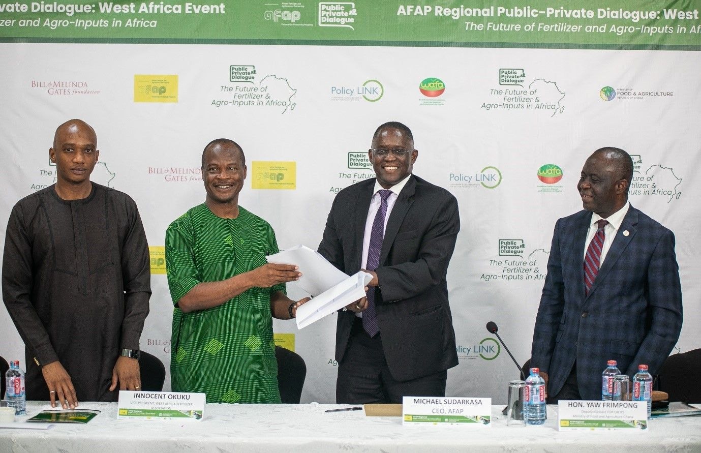 AFAP, WAFA sign MoU to promote fertiliser and agribusiness sector