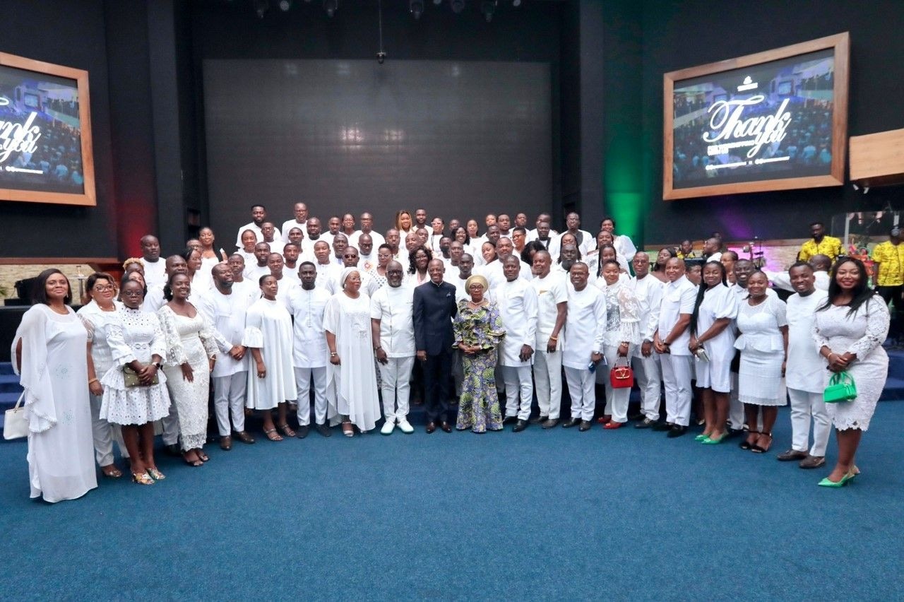 UMB concludes Jubilee on a High Note, Joins ICGC Holy Ghost Temple for Thanksgiving Service