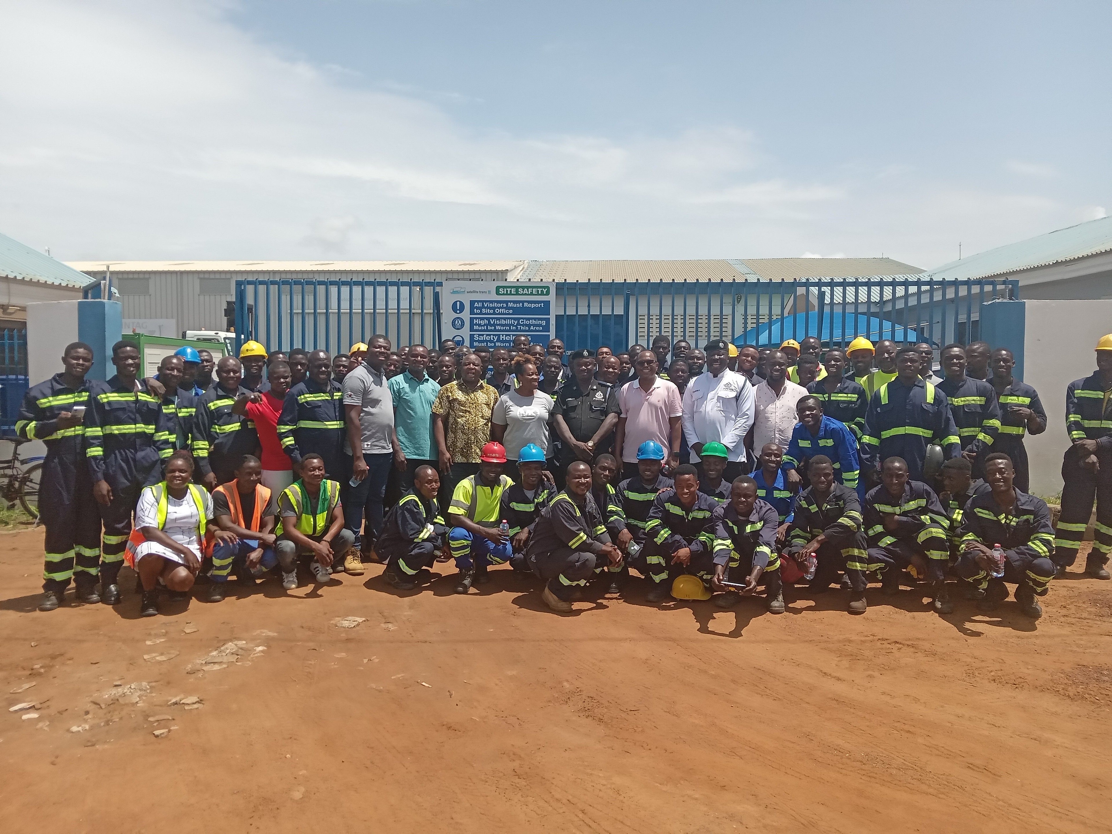 50 Satellite Trans Ltd. truck drivers equipped on road safety measures