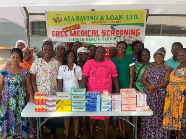 ASA Savings and Loans ‘La BC’ organises free medical screening