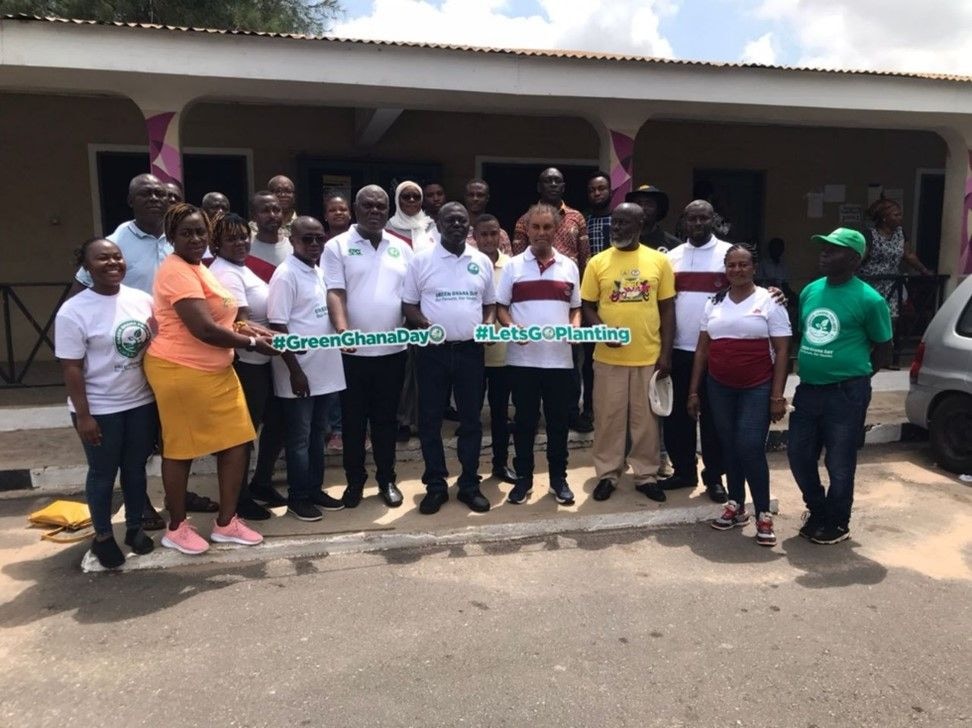 ICAG plants 180 trees at KASS to mark Green Ghana Day