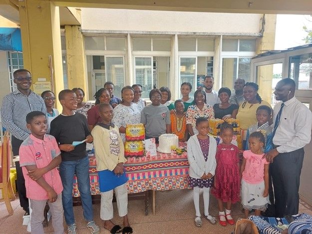 Wife of late Prof. Ohene-Frempong donates to health facilities in honour of husband