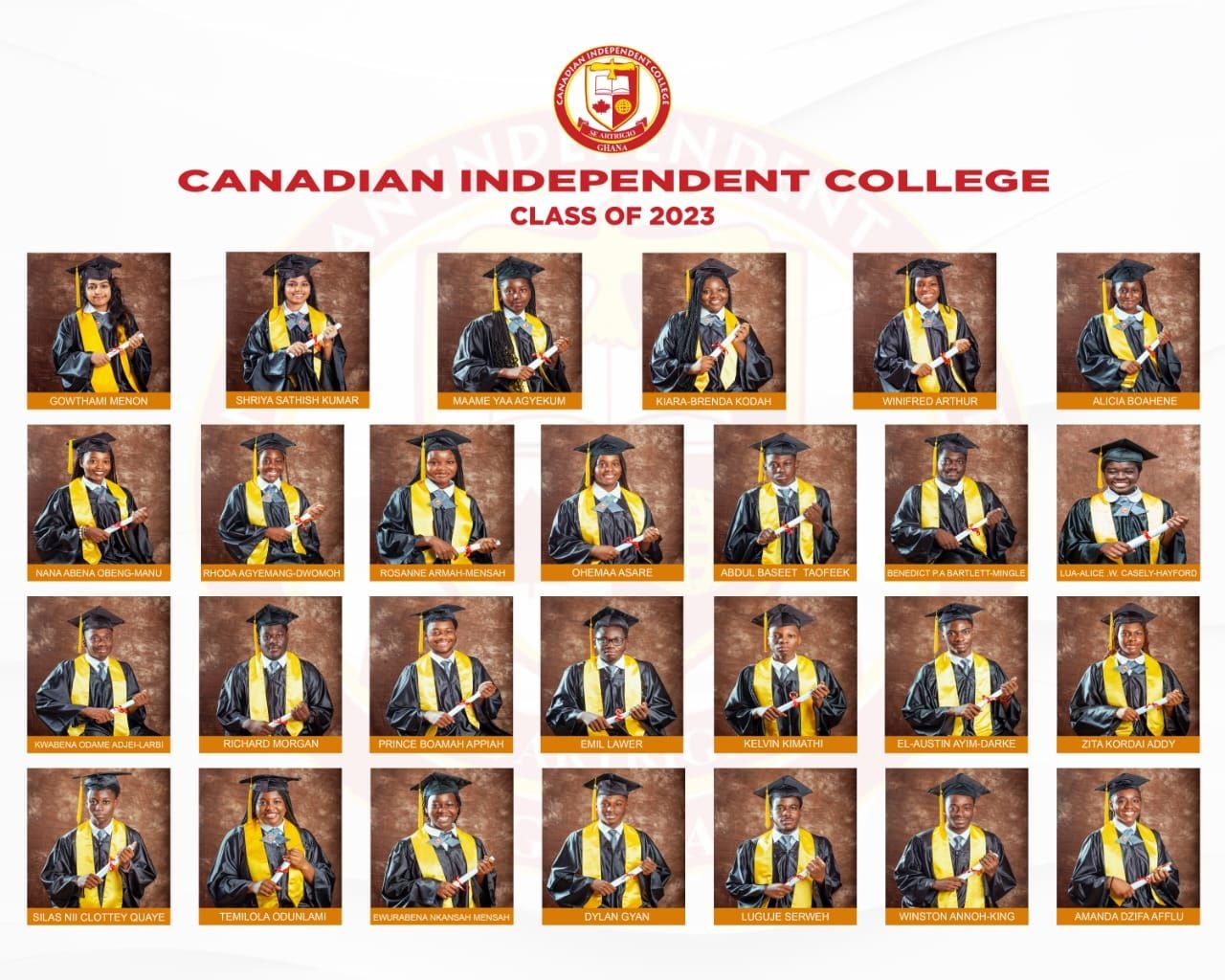 Canadian Independent College holds 17th Graduation Ceremony