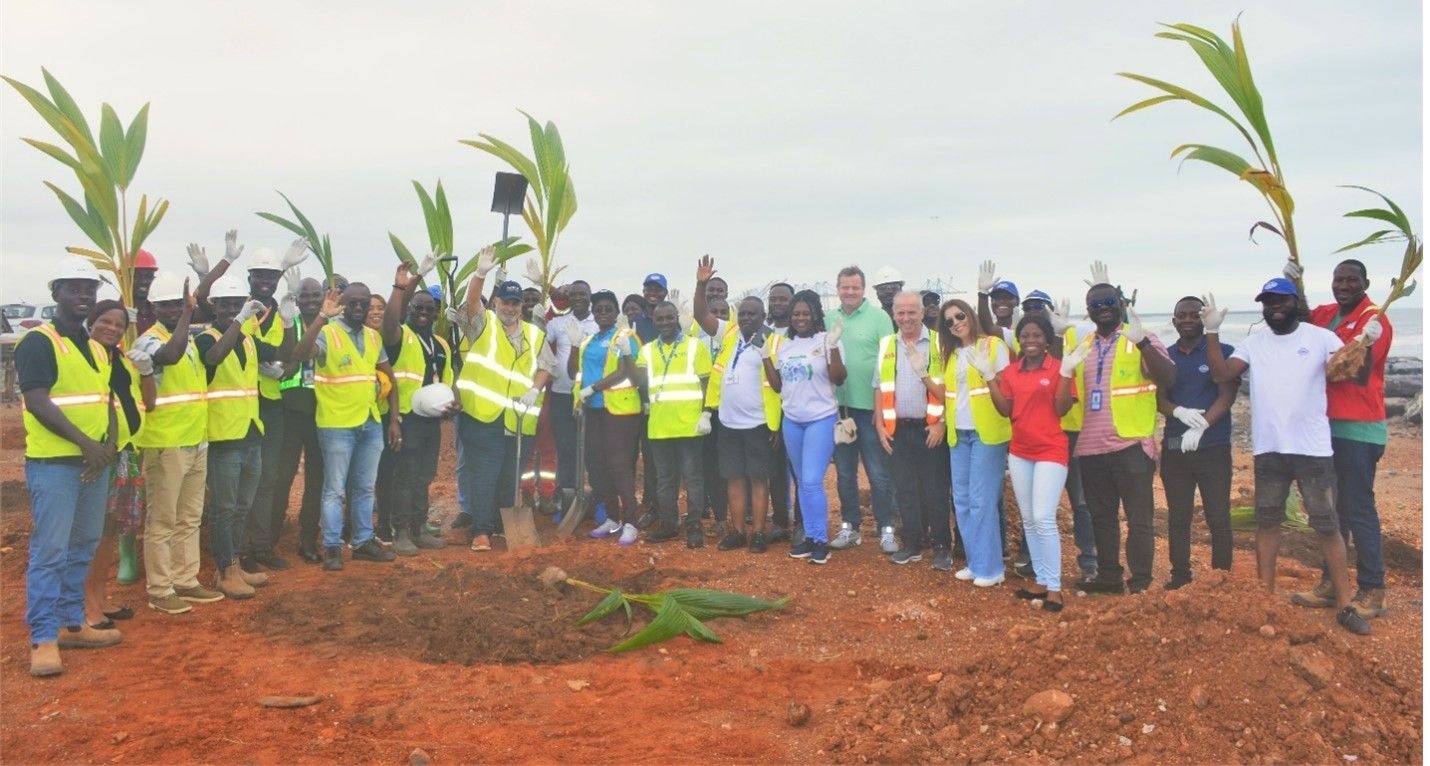MPS plants over 1,000 coconut trees to restore beauty of Sakumono Beach