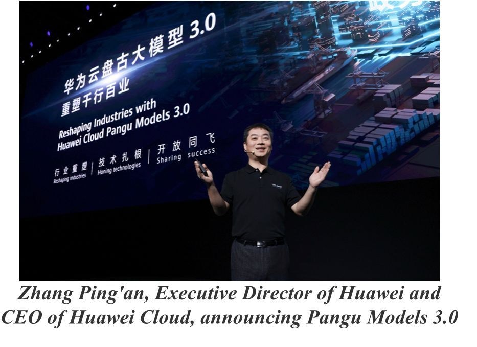 Reshaping Industries with AI: Huawei Cloud Launches Pangu Models 3.0 and Ascend AI Cloud Services