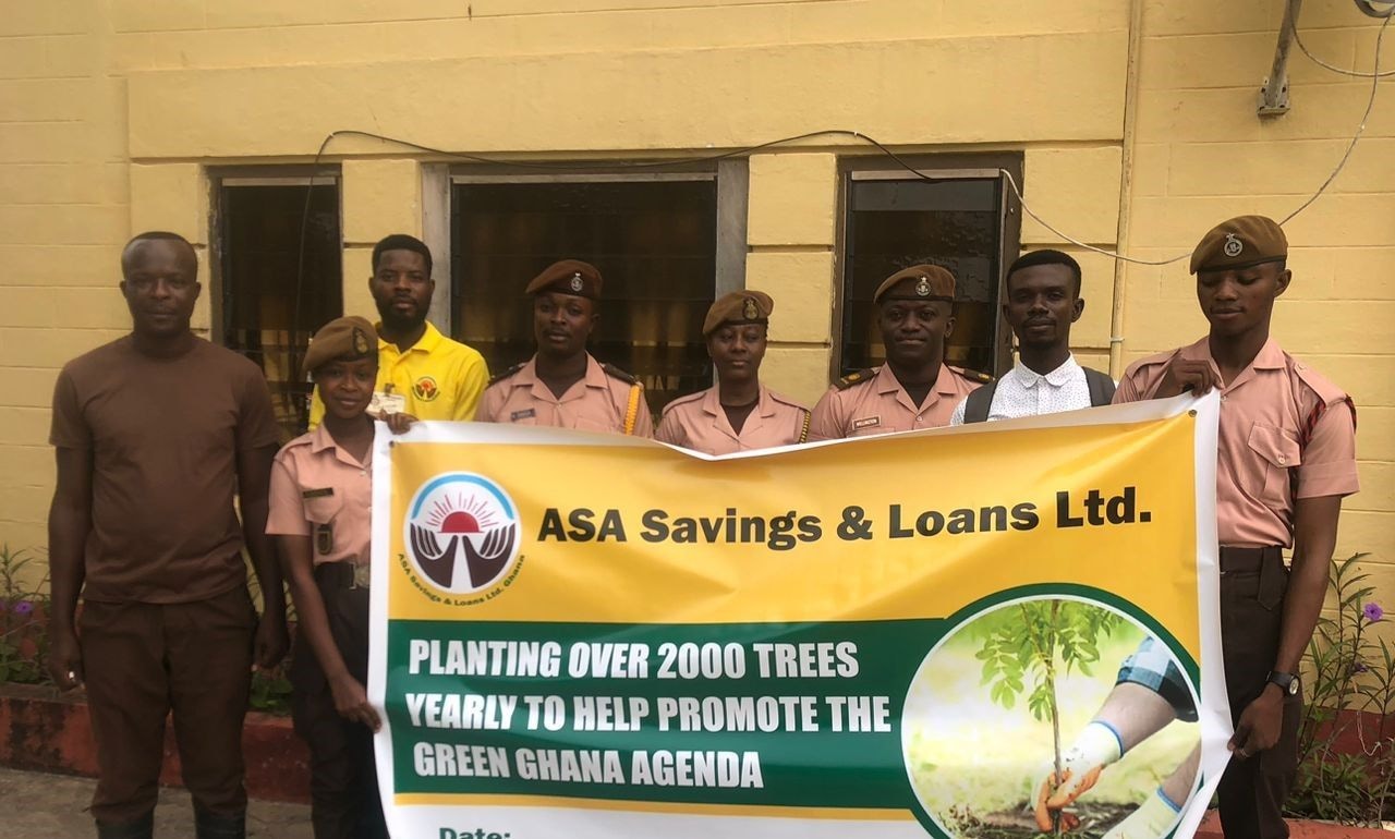 ASA partners Ankaful Prisons, Obiri Yeboah SHS to plant over 600 trees
