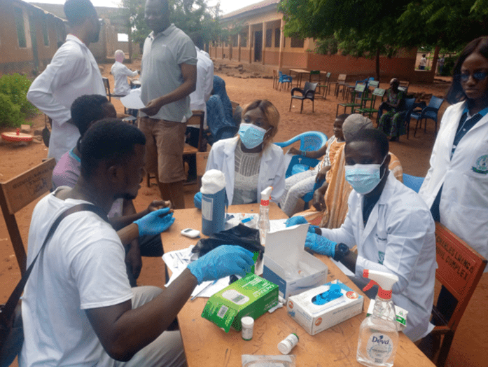 UDS-GMSA treats residents of Malshegu