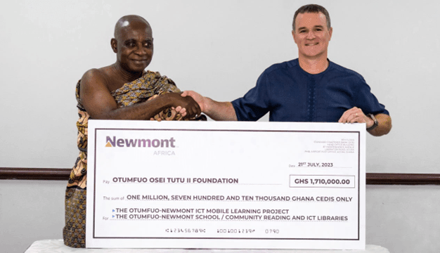 Newmont Africa signs MoU with Otumfuo Osei Tutu II Foundation