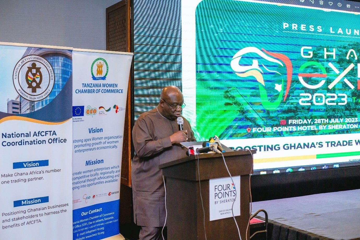 Ghana launches AfCFTA trade expedition to Tanzania