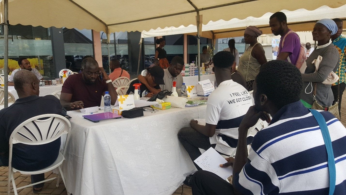 Crisis Intervention Africa Foundation organises health screening, walk