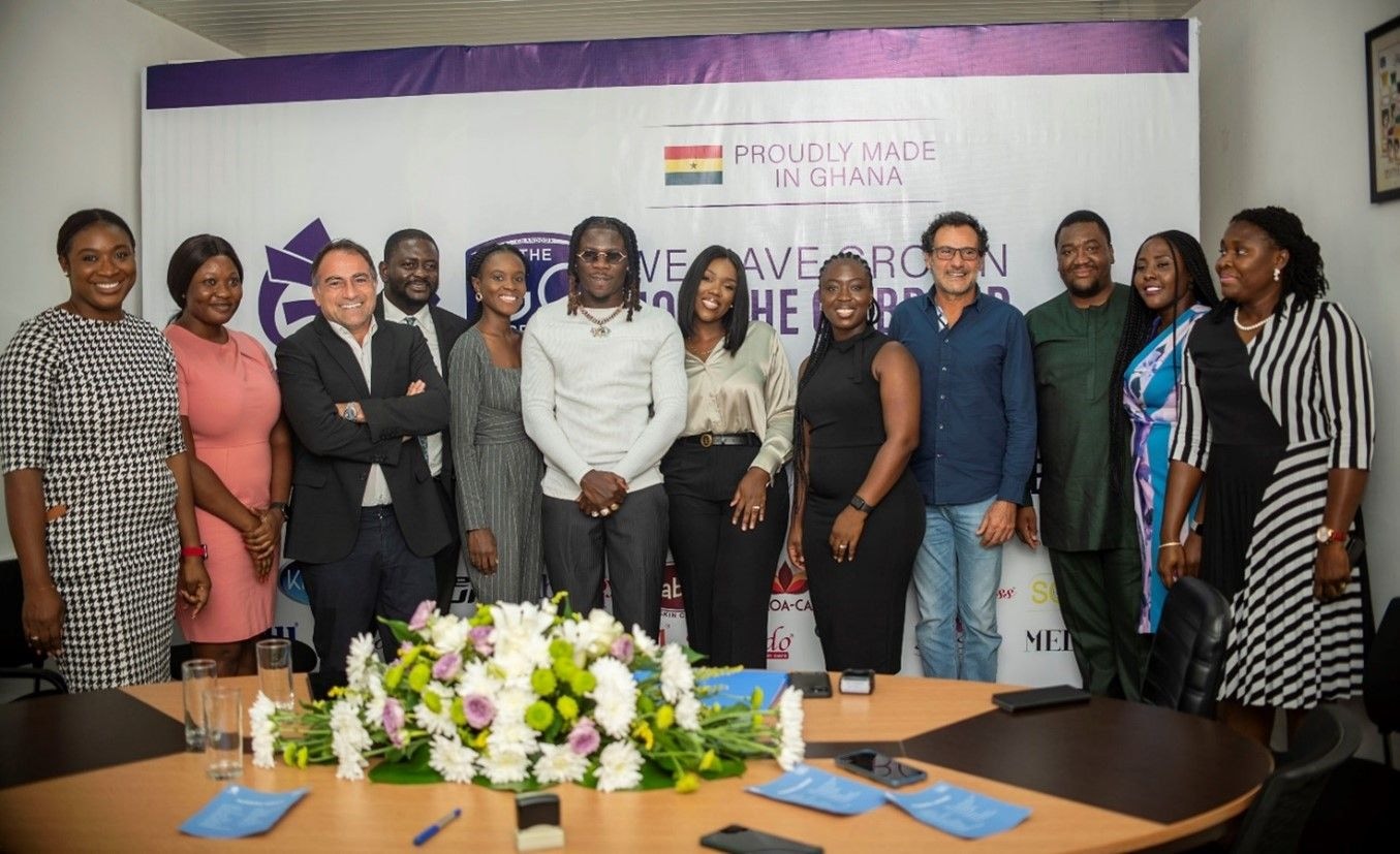 Ghandour’s GC Brand unveils Stonebwoy’s family as ambassadors