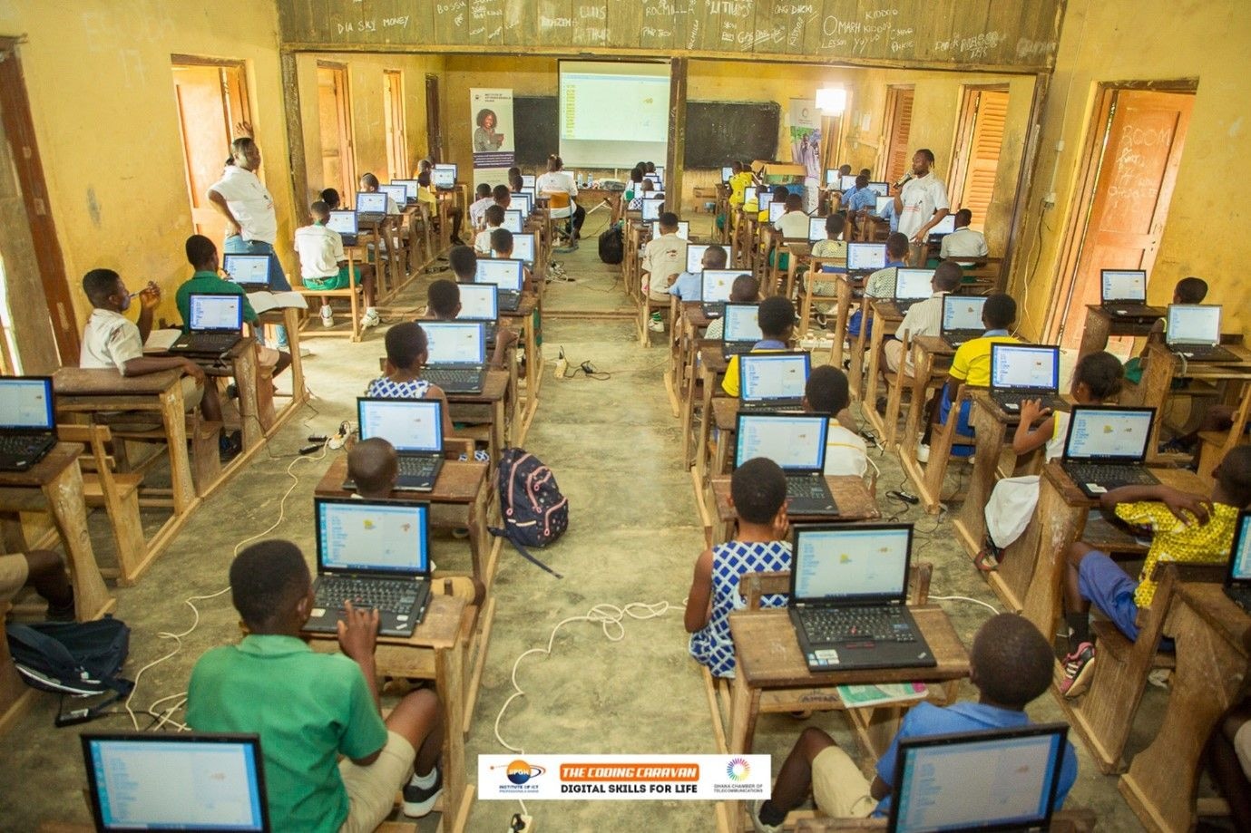 Digital Skills for Life: Ofoase Ayirebi embrace IIPGH coding caravan