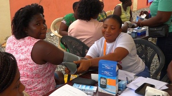 Radiance Petroleum organises free health screening for Gbawe residents