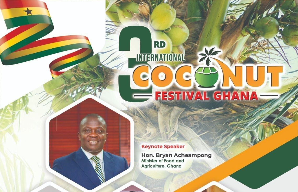 3rd International Coconut Festival slated for Sept 26-28th 2023