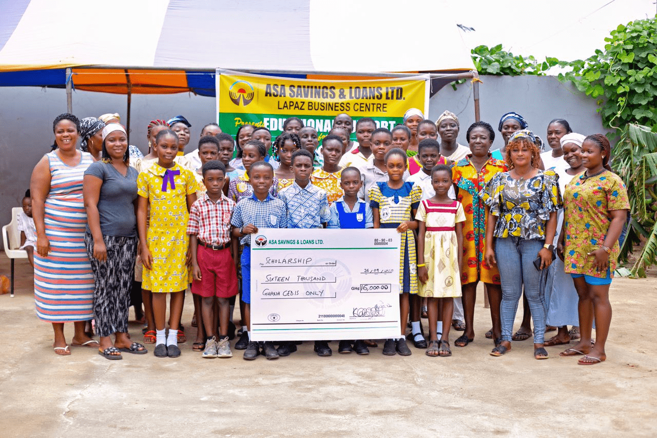 ASA Savings and Loans awards scholarship to 20 students in Accra
