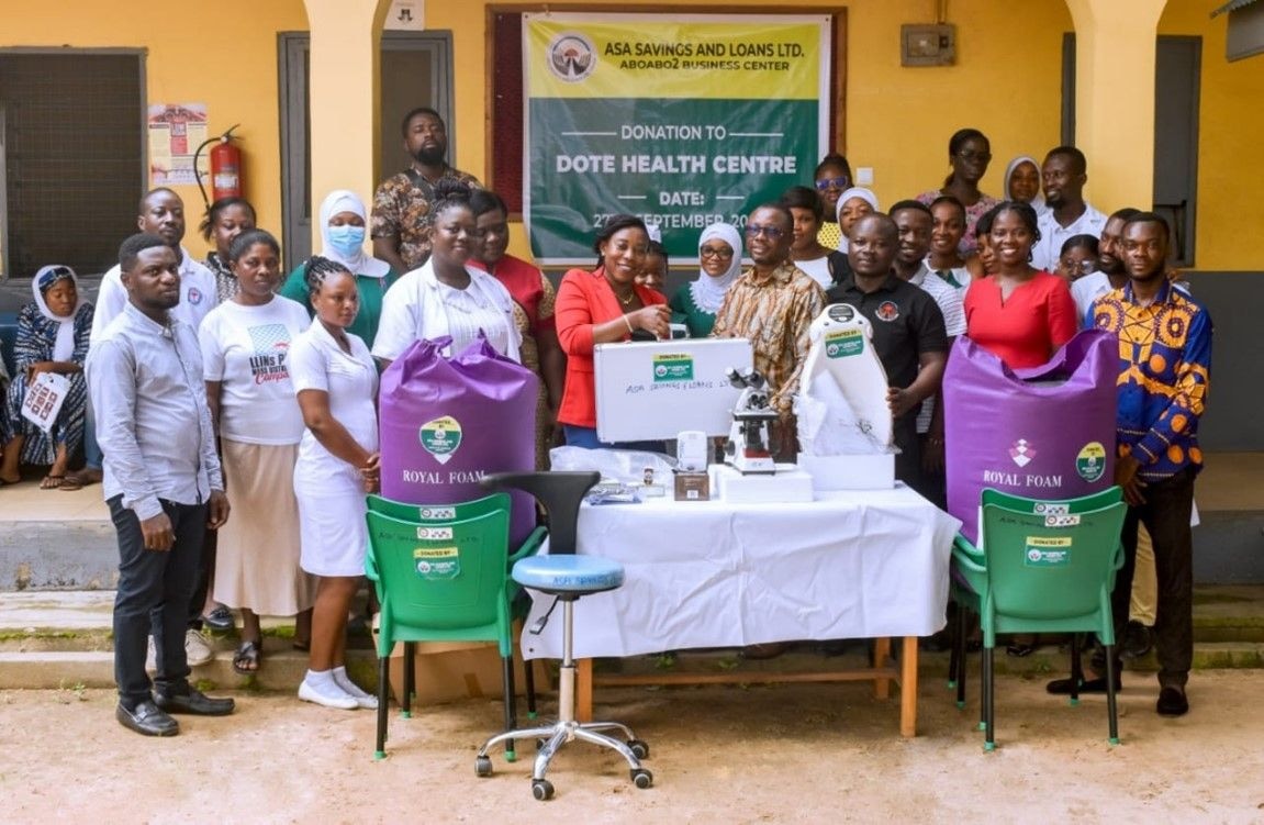 ASA Savings and Loans supports Sepe Dote Health Centre