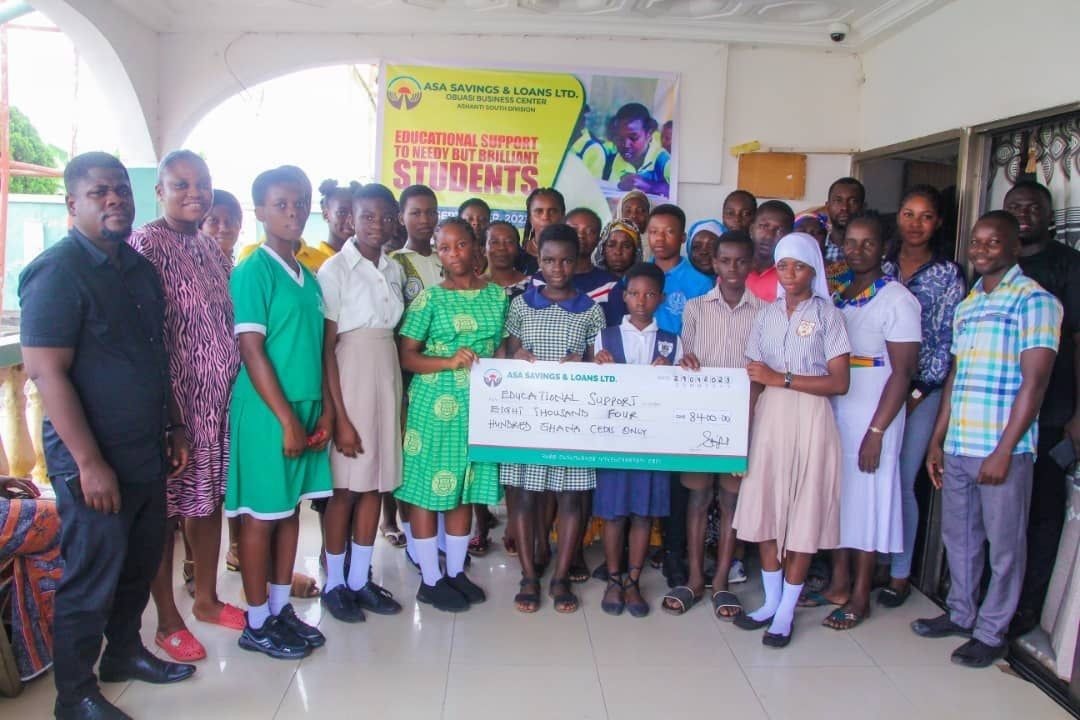 24 needy but brilliant students get support from ASA Savings & Loans