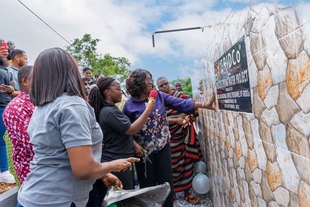 GRIDCo 22/23 NSPs hand over Prestea water project